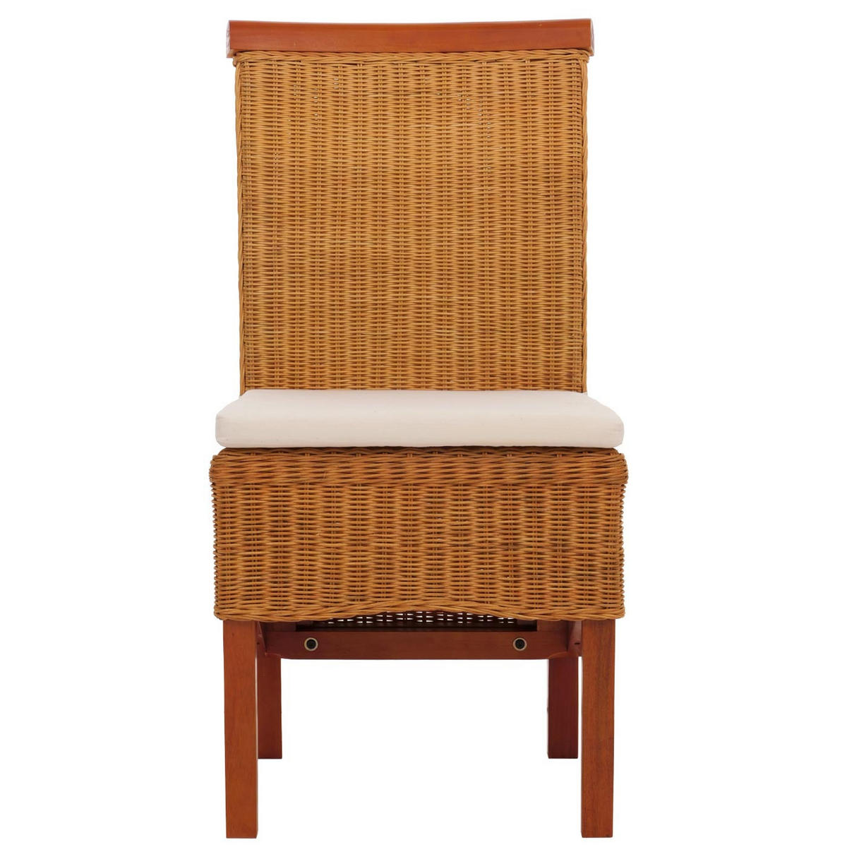 ESSZIMMERSTUHL Braun 2er-Set - Braun, Holz (46/96/42cm) - MCW