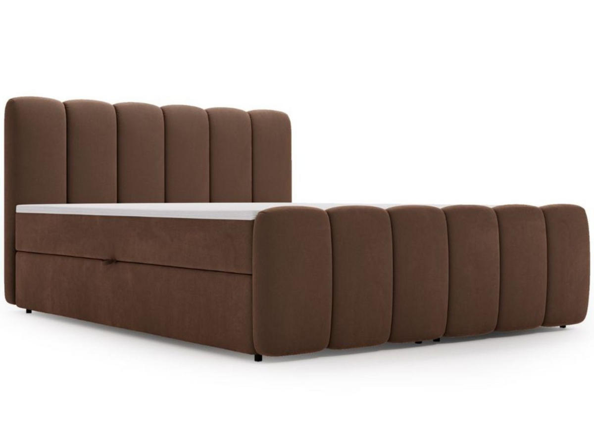 BOXBETT Cloud 160x200 Braun - Braun, Holz/Textil (160/200cm) - Graingold