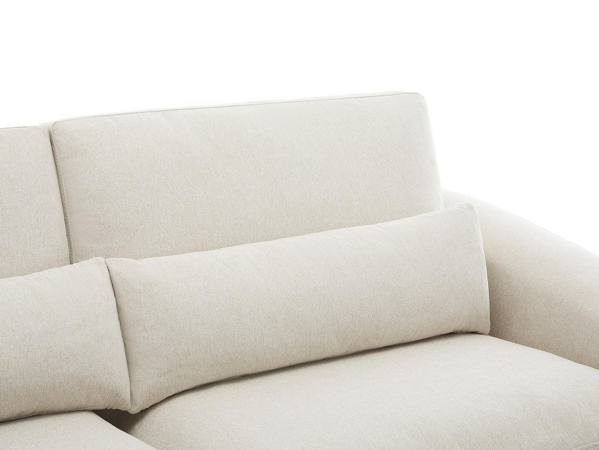 SOFA 3-Sitzer - Stoff - Beige - GUSANA - Beige, Textil (233/91/110cm) - Vente-Unique