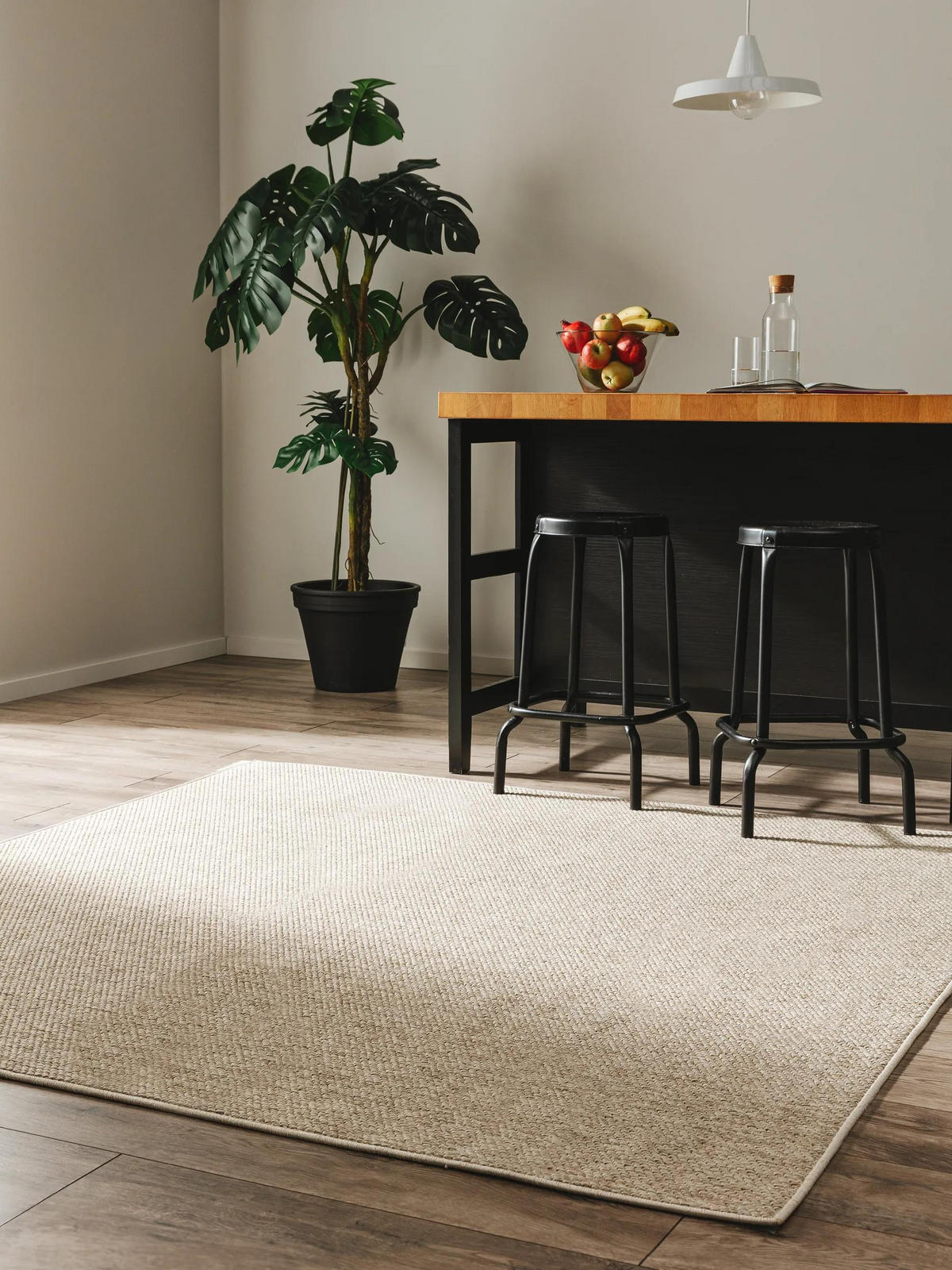 VNÚTORNÝ a vonkajší koberec Iowa Taupe 300x300 cm - taupe, plast (300/300cm) - benuta
