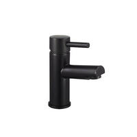 WASCHTISCHARMATUR FLOWY - Schwarz - Schwarz, Metall (5.2/15/11cm) - Home Deluxe