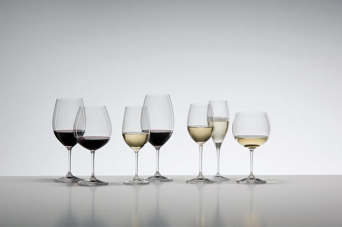 CHAMPAGNER WEINGLÄSER Vinum transparent 445 ml 2er Set - Transparent, Glas (0.445L) - Riedel