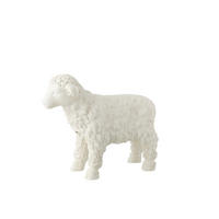 DEKO-OBJEKTE SCHAF - Kunststoff - Beige - S - Beige, Kunststoff (22/39/49cm) - J-Line