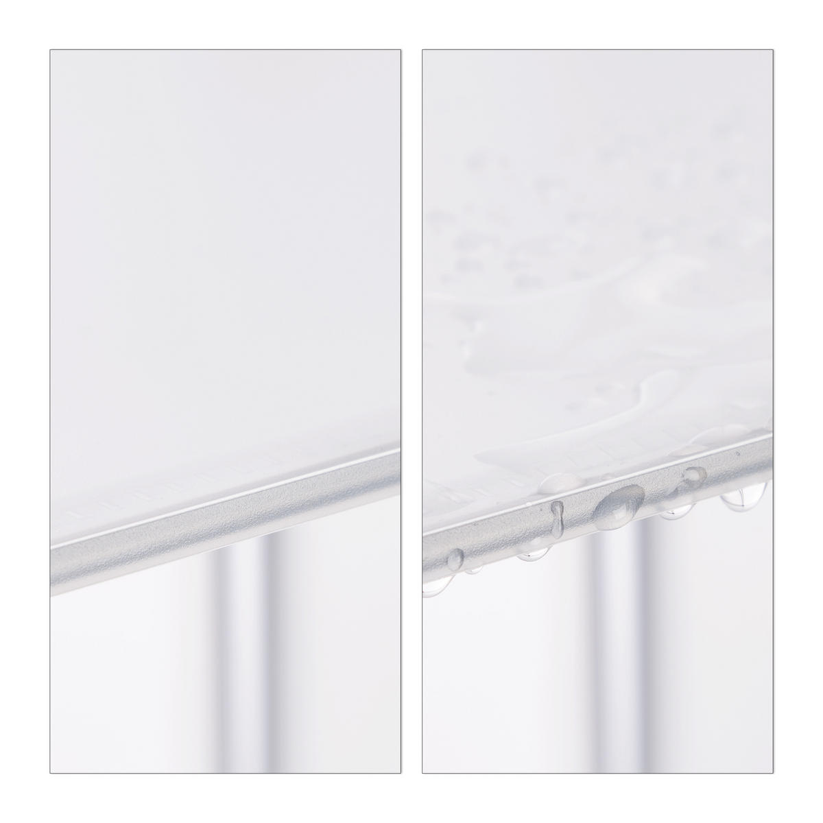 SCHUHSCHRANK - Transparent, Kunststoff/Metall (94/108/37cm) - Relaxdays