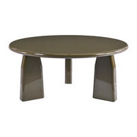 COUCHTISCH aus MDF - Khaki lackiert - ZINAPA - Grün, Holz (90/90/40cm) - Vente-Unique