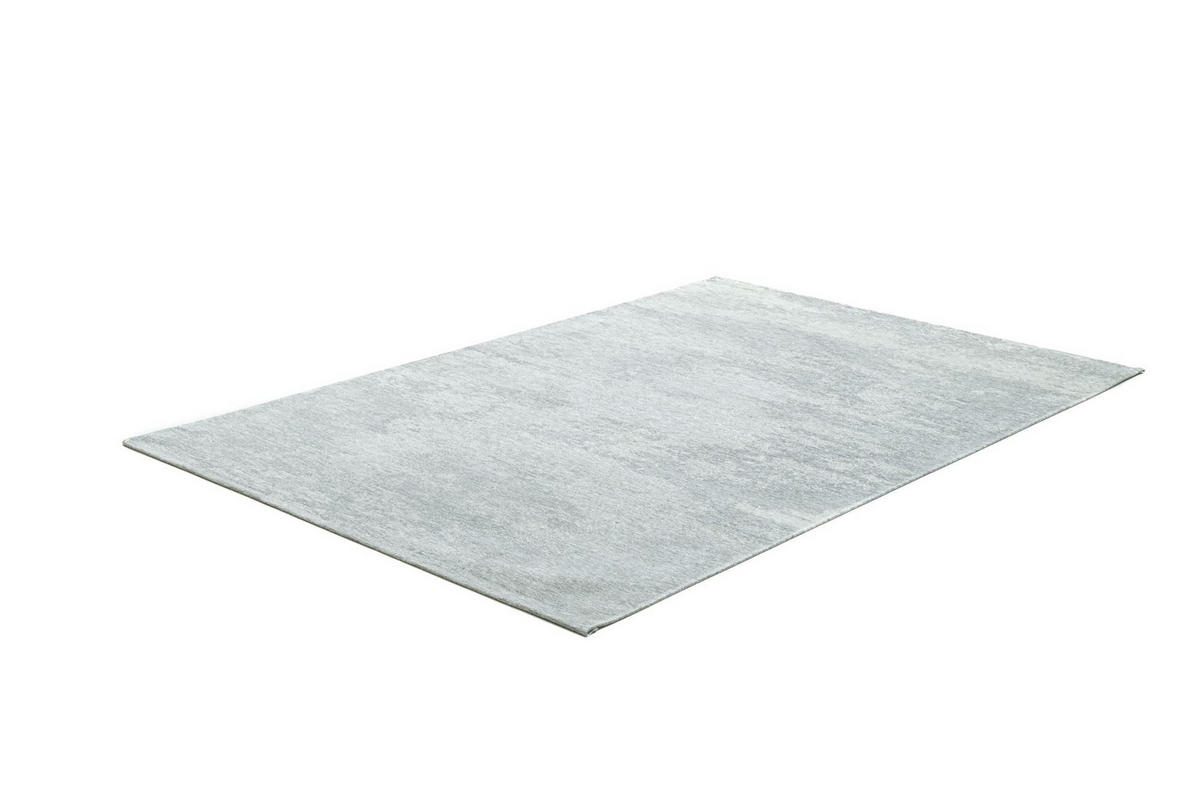 WEBTEPPICH Heritage 80x150 cm - Silberfarben, Textil (80/150cm) - THEKO