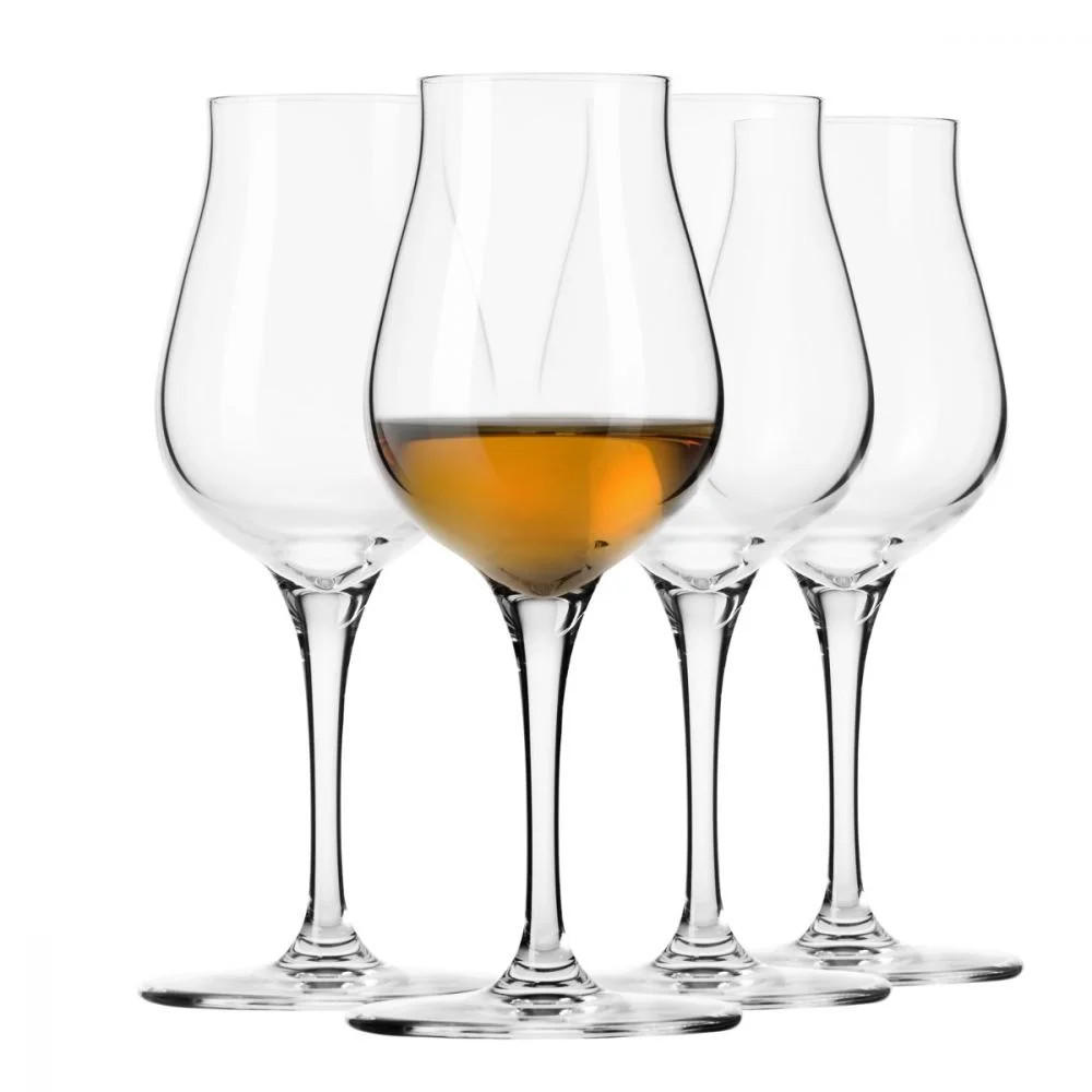 WHISKYGLÄSER, 4er-Set, 125 ml - Transparent, Glas (0.125L) - Krosno Glass