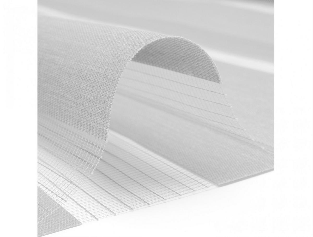 ROLLO Polyester Transluzent Grau 52x180 - Grau, Textil (52/180/1cm) - Purline