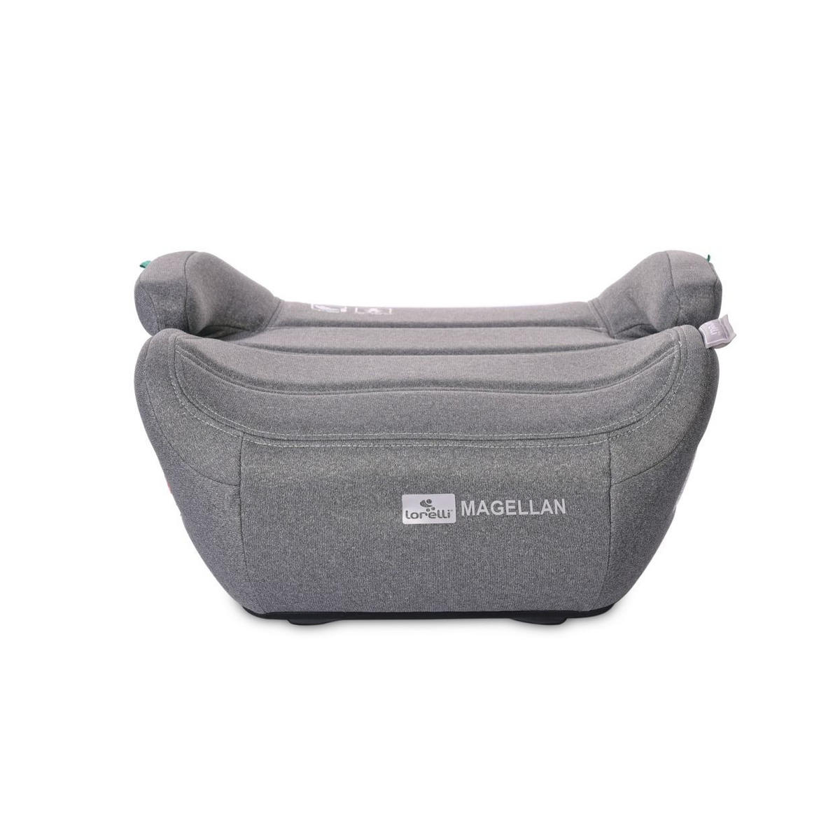 SITZERHÖHUNG i-Size Magellan grau (125-150cm) Bezug waschbar, Booster - Grau, Kunststoff (42/21/34cm) - Lorelli