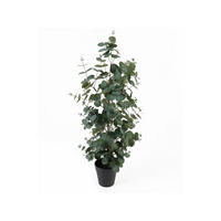 DEKOPFLANZE Eucalyptus Leaf 30/30/78 cm - Grün, Kunststoff (78cm) - Present Time