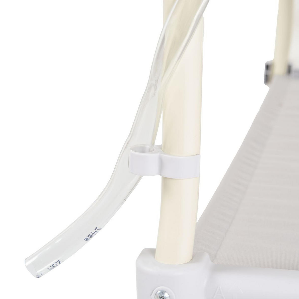 BABYBADEWANNE Wickeltisch Garda 2 in 1 grau Garda Thermometer Räder Wickelauflage - Grau, Kunststoff (62/83cm) - Cangaroo