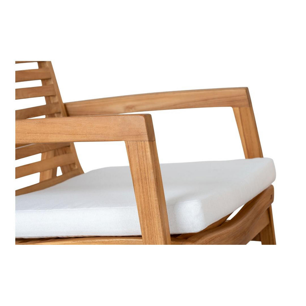 LOUNGE-SET, Sanna, Teak, 71 x 80 x 73 cm - Teakfarben, Holz - ebuy24
