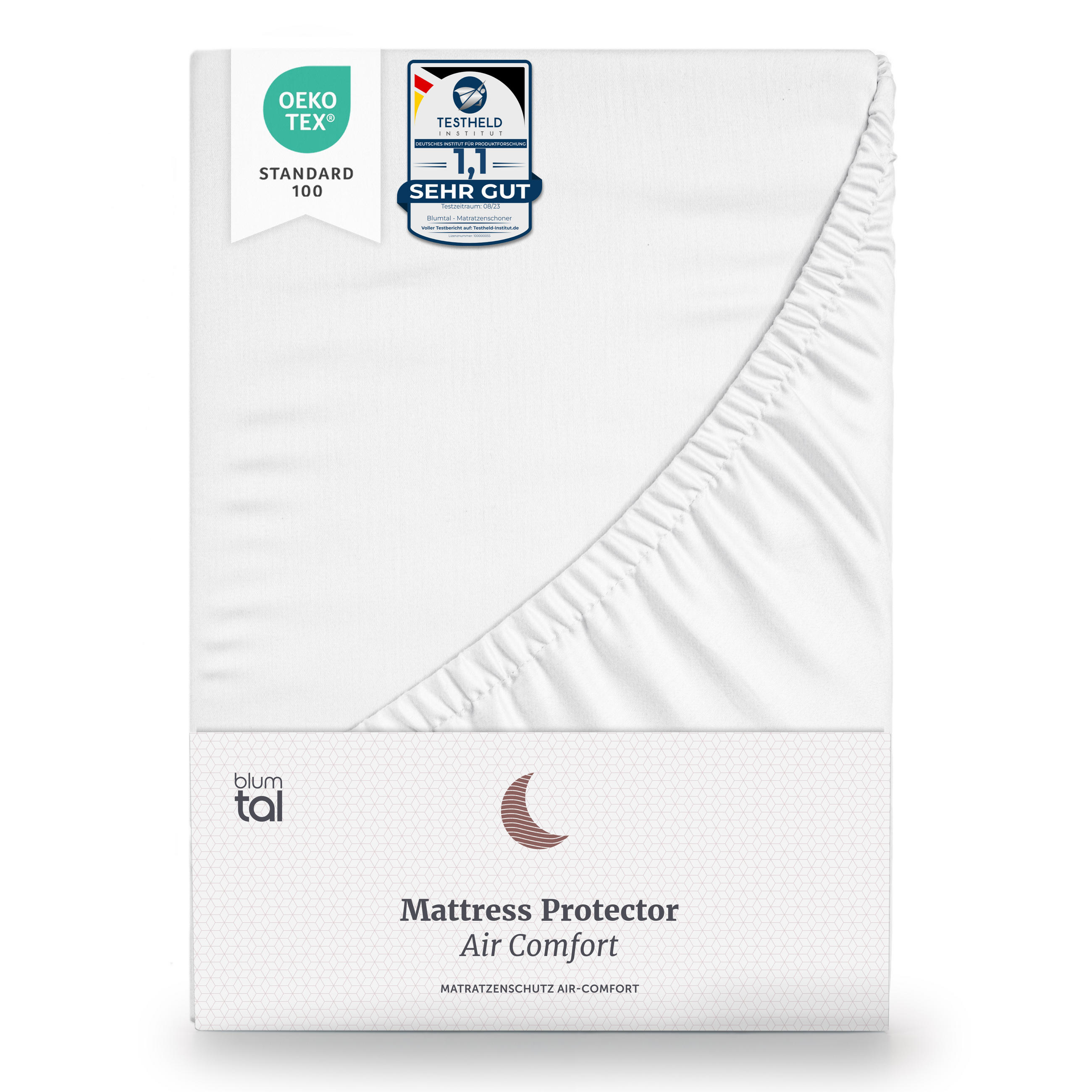 MATRATZENSCHONER Comfort 60/120 cm - Weiß, Textil (60/120cm) - Blumtal