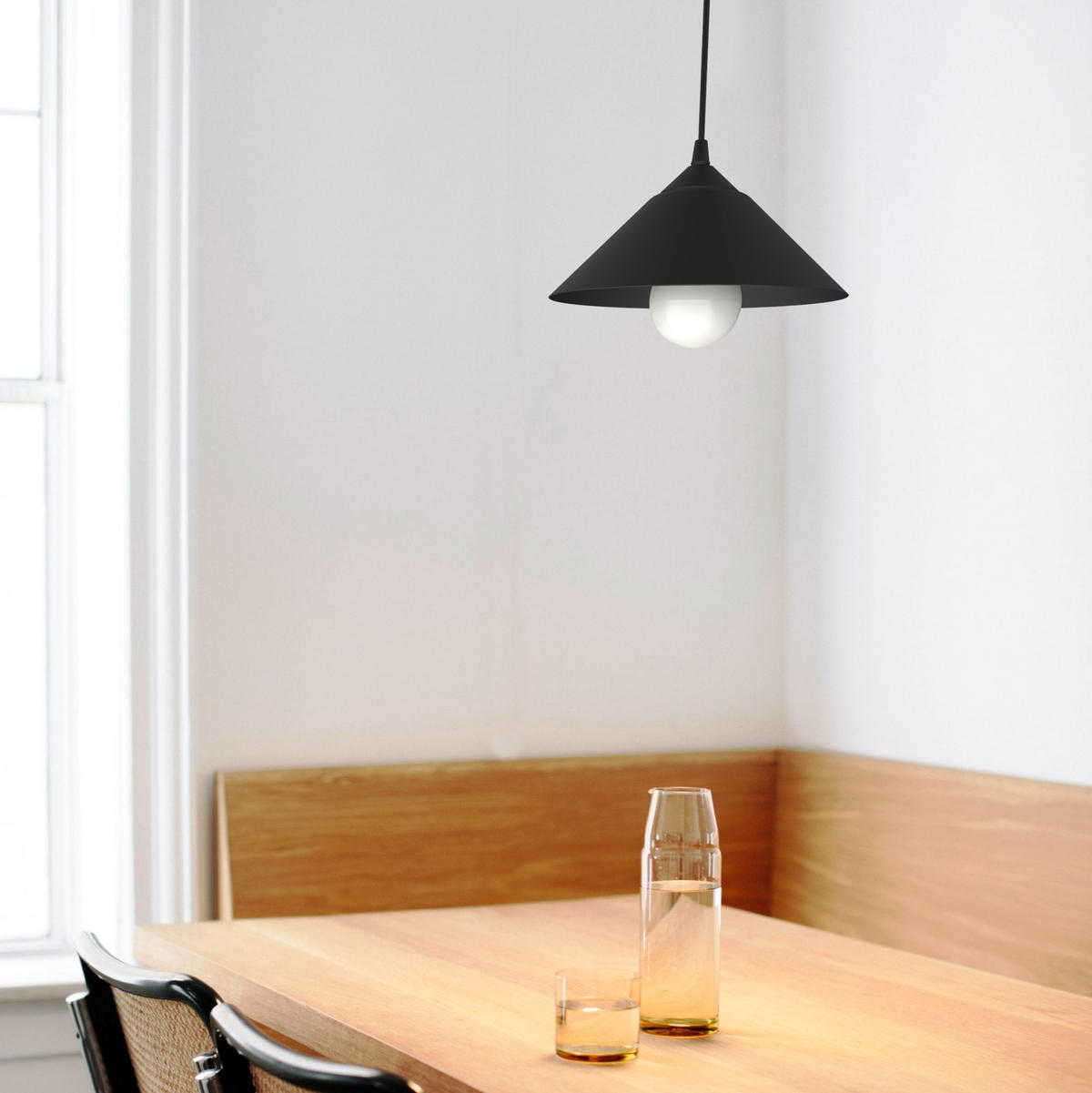 HÄNGELEUCHTE - Rot, Metall (25/25/10cm) - Lumicom