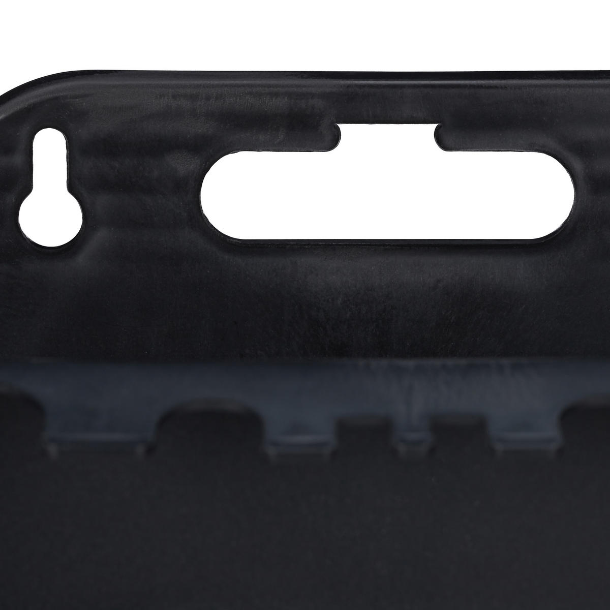 SCHLAUCHHALTER - Schwarz, Kunststoff (24/14/16cm) - Relaxdays