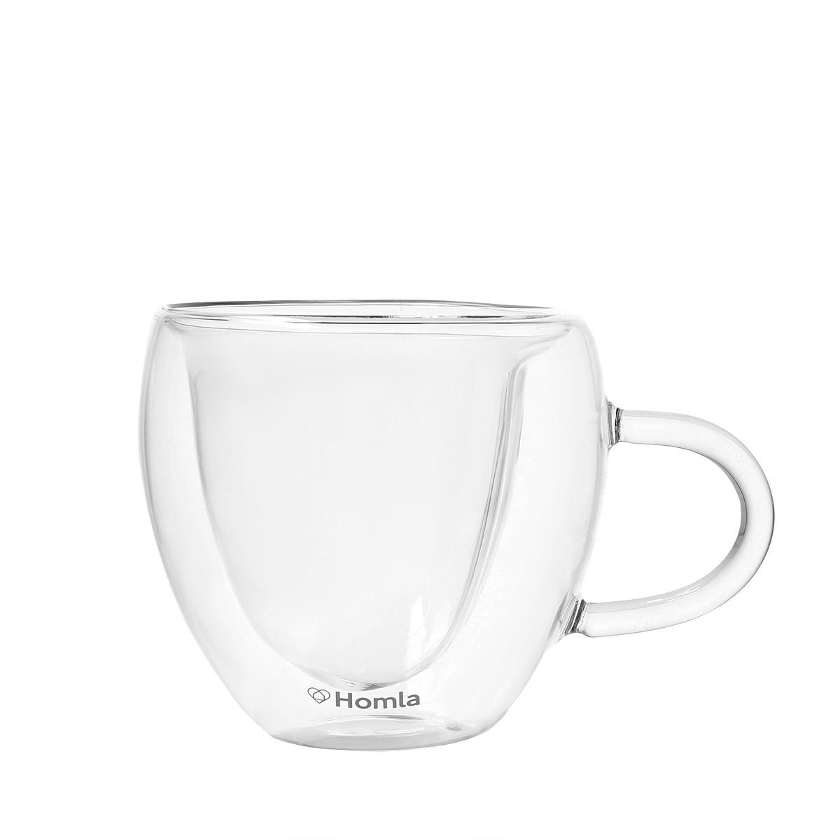 GLAS Cembra 0,3 l 2er-Set - Transparent, Glas (0.3L) - Homla