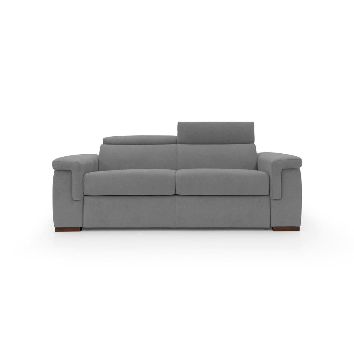 SCHLAFSOFA Giunone - Grau, Textil (220/100/95cm) - Divani.store