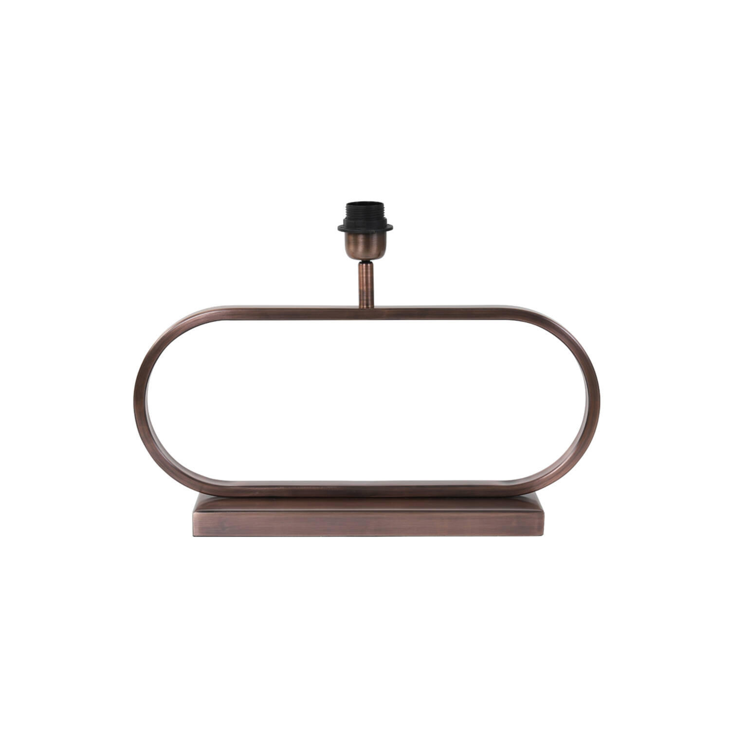 LAMPENFUSS JAMIRO 47x13x27 cm, Metall, Kupfer - Kupferfarben, Metall (47/13/27cm) - Light & Living