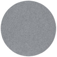 KUNSTRASEN RASENTEPPICH MIT NOPPEN KINGSTON RUND - Grau, Textil (100/100cm) - Snapstyle