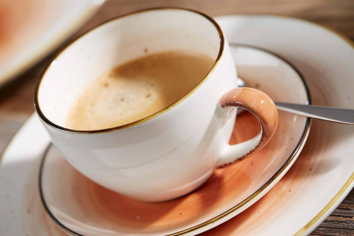 ESPRESSOUNTERTASSEN Cosmo orange ø 11 cm 6er Set - Orange, Keramik (11cm) - Ritzenhoff Breker