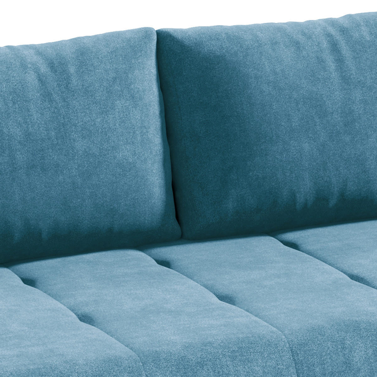 SCHLAFSOFA Jonas 3 Sitzplätze Blau - Blau, Holzwerkstoff (240/85/110cm) - Petits-meubles