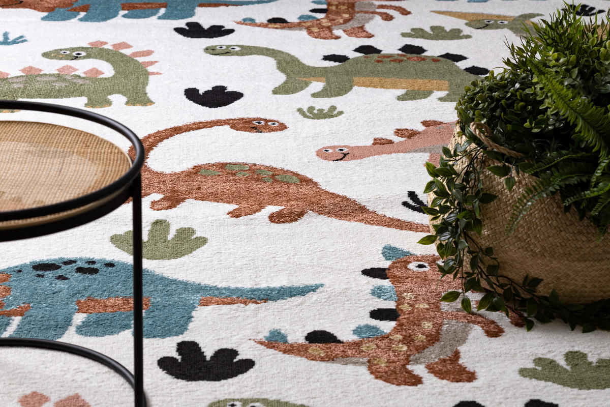 TEPPICH Fun 160/220 cm - Creme, Textil (160/220cm) - rugsX