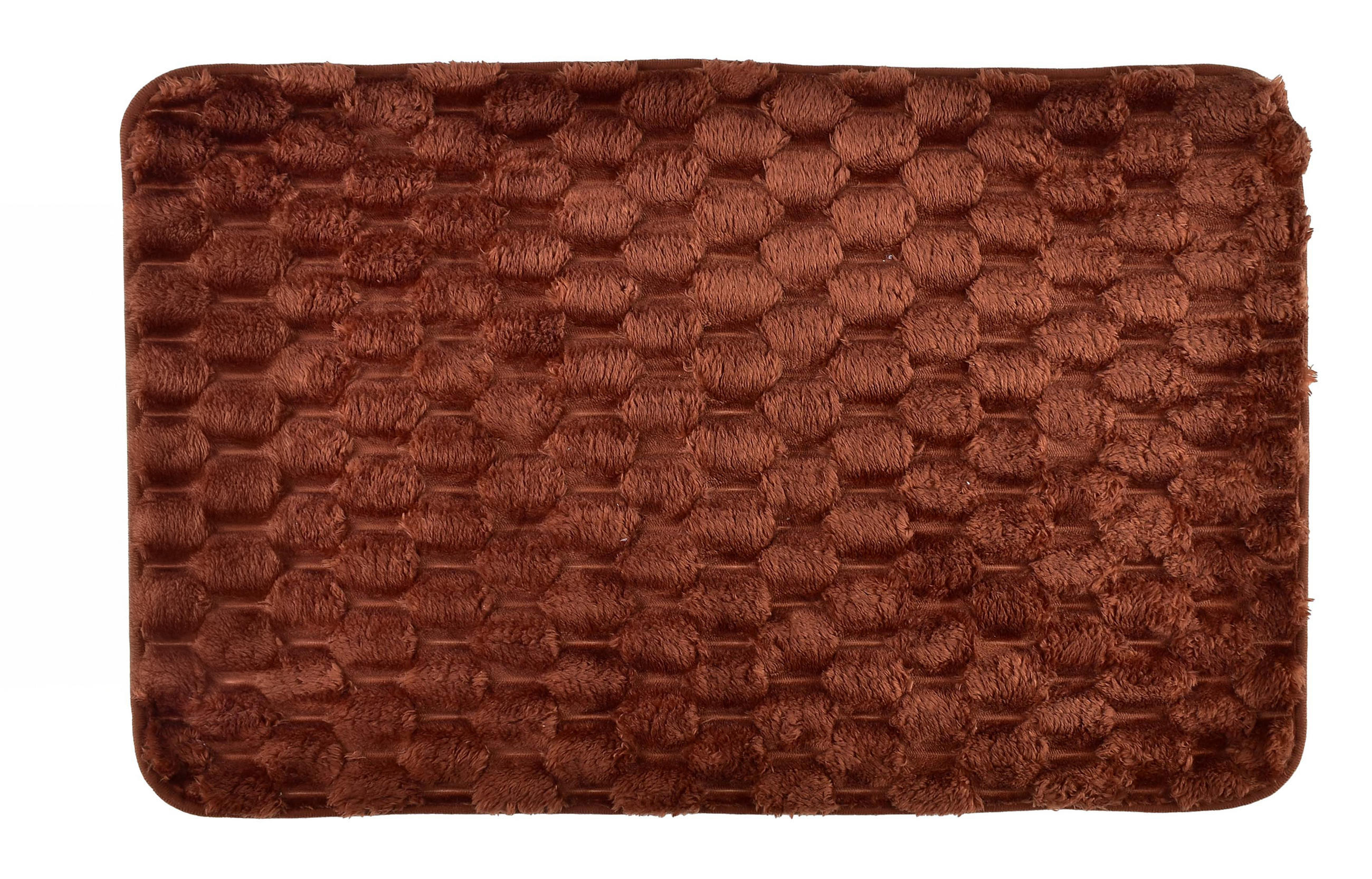 Mondex Badteppich Braun 50x80 cm