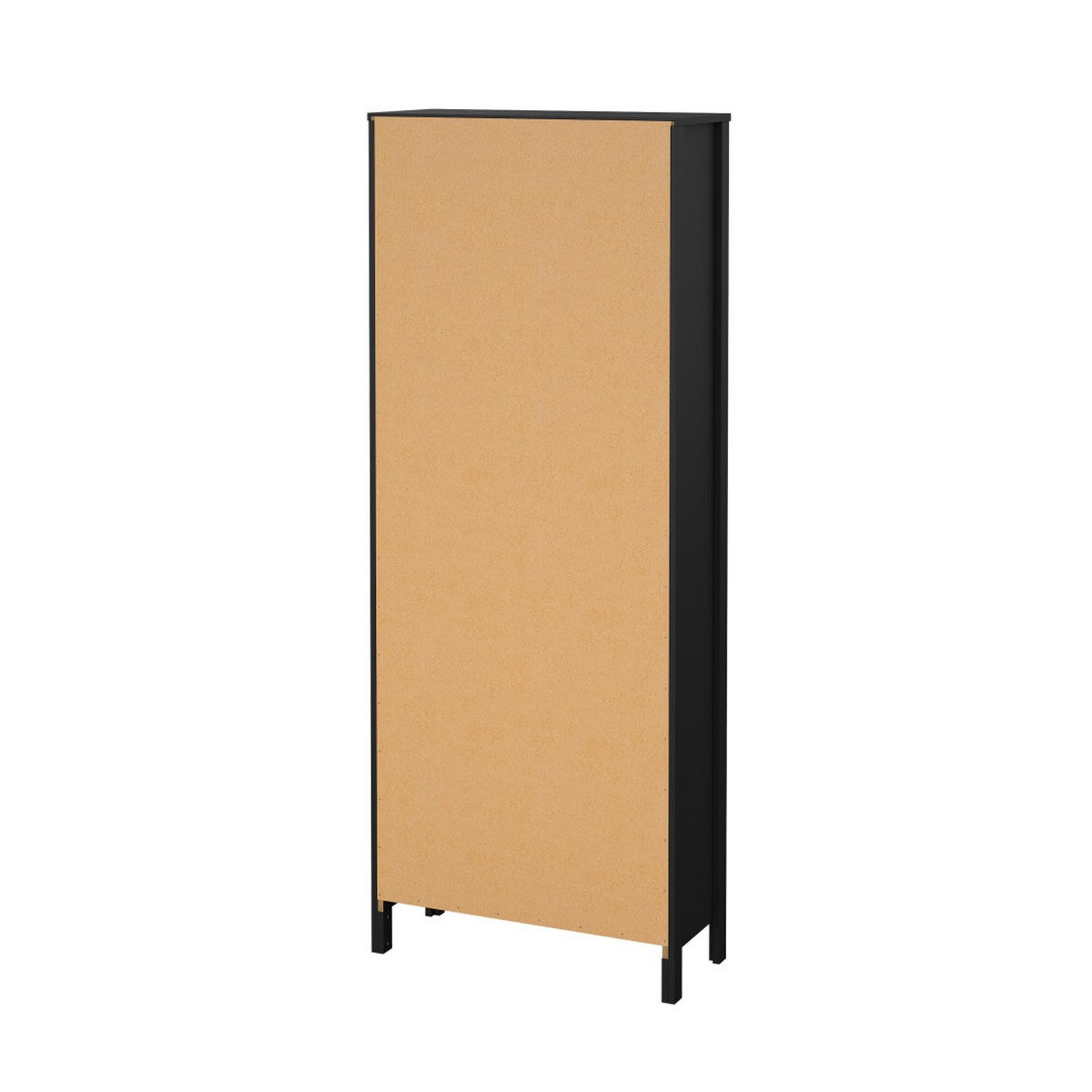REGAL, Madrid, Schwarz, Holzwerkstoff, 78 x 33 x 199 cm - Schwarz, Holzwerkstoff (78/199/33cm) - ebuy24