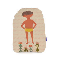 KISSEN jungle life 40x30 cm mehrfarbig - Multicolor, Textil (40/30cm) - Happy Friday