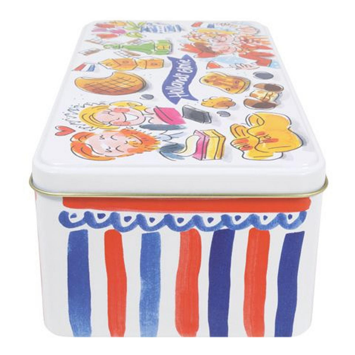 KEKSDOSE Holland in Bunt - 19,5 x 10,5 x 7cm - Multicolor, Metall (10.4/7/19.5cm) - Blond Amsterdam