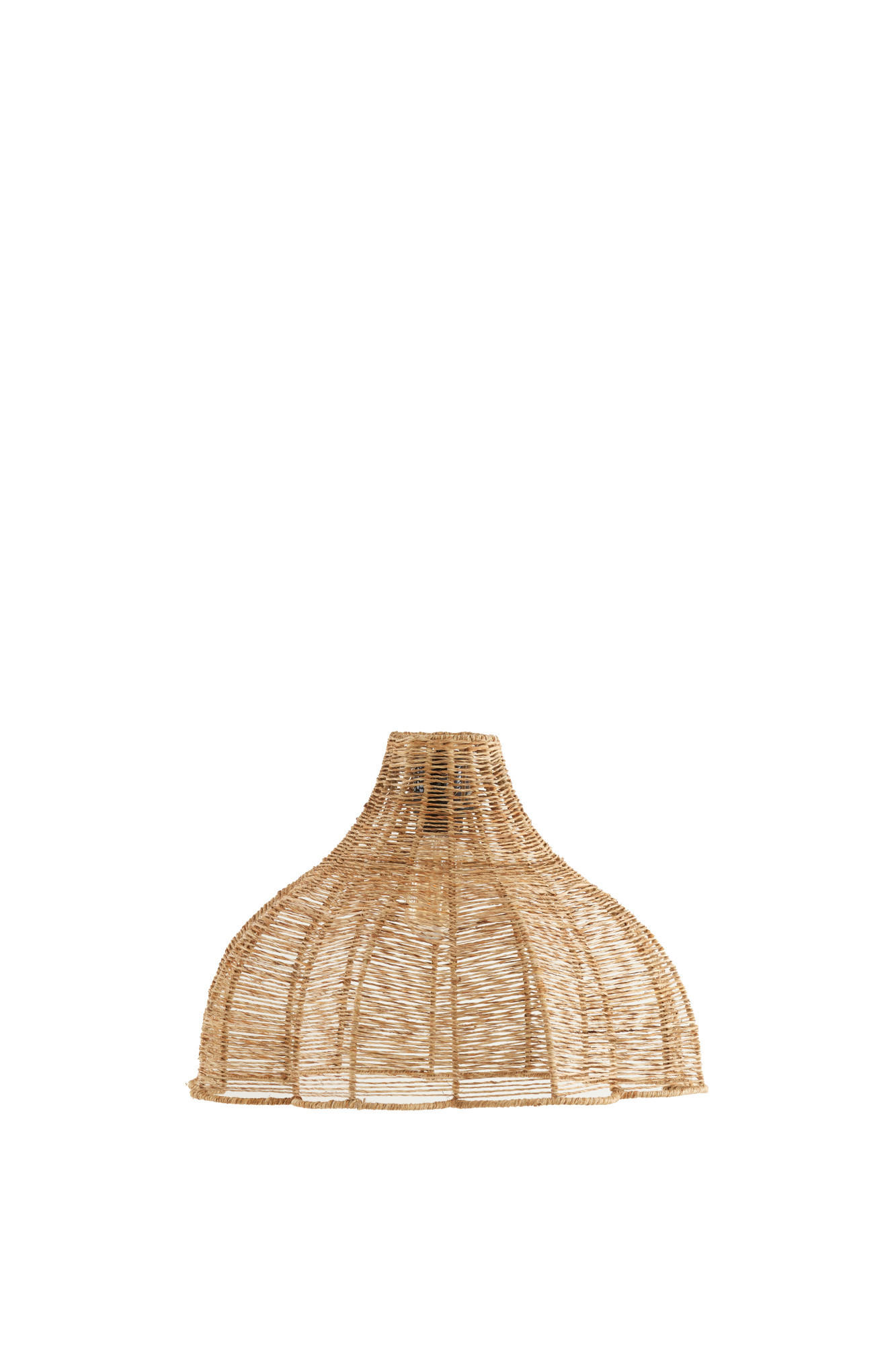 LAMPENSCHIRM Tonoda Braun Ø43/29 cm - Braun, Textil (43/43/29cm) - Light & Living
