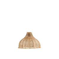 LAMPENSCHIRM Tonoda Braun Ø43/29 cm - Braun, Textil (43/43/29cm) - Light & Living
