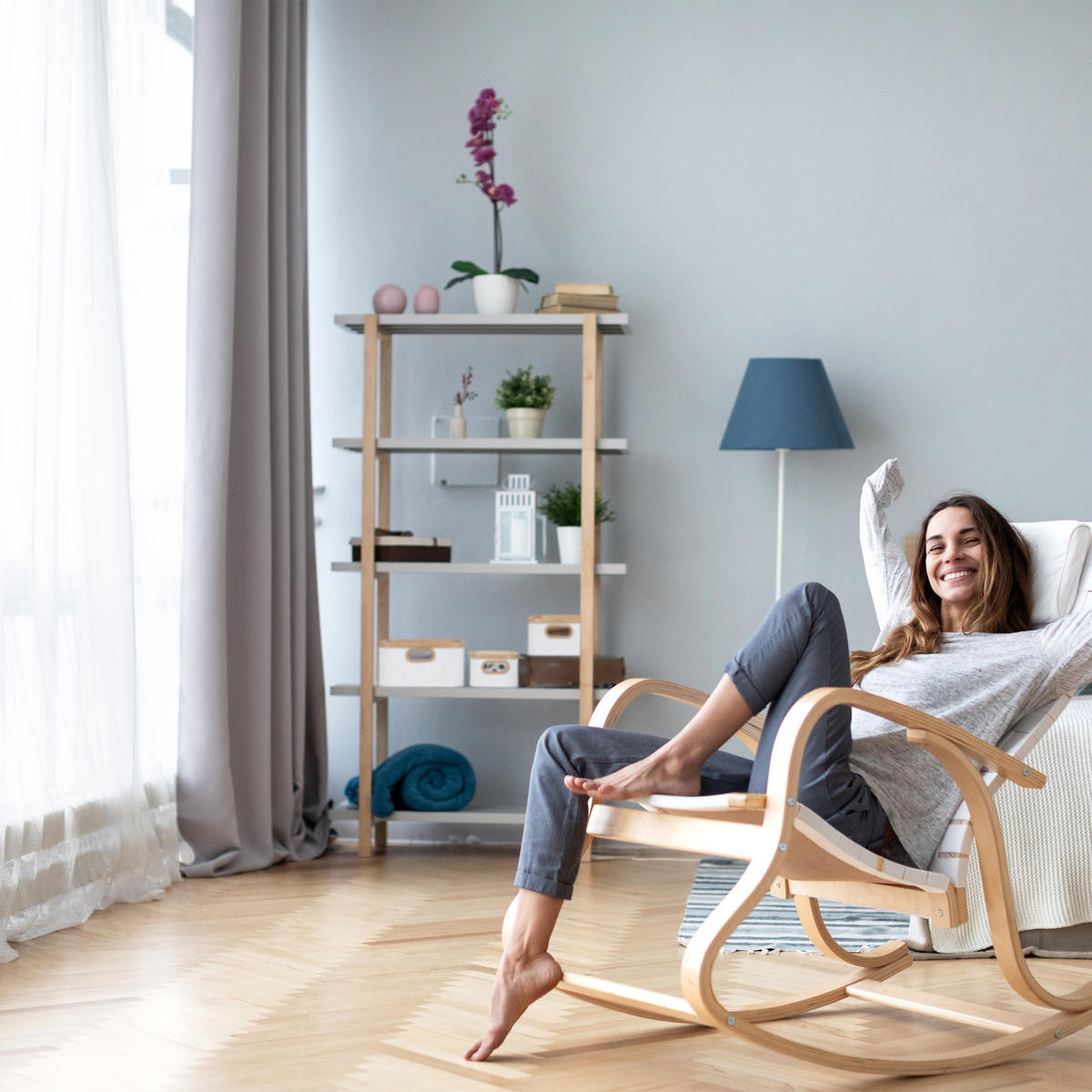 3XAUFBEWAHRUNGSKORB - Multicolor, Holz/Wellpappe (33/41/16.5cm) - Relaxdays