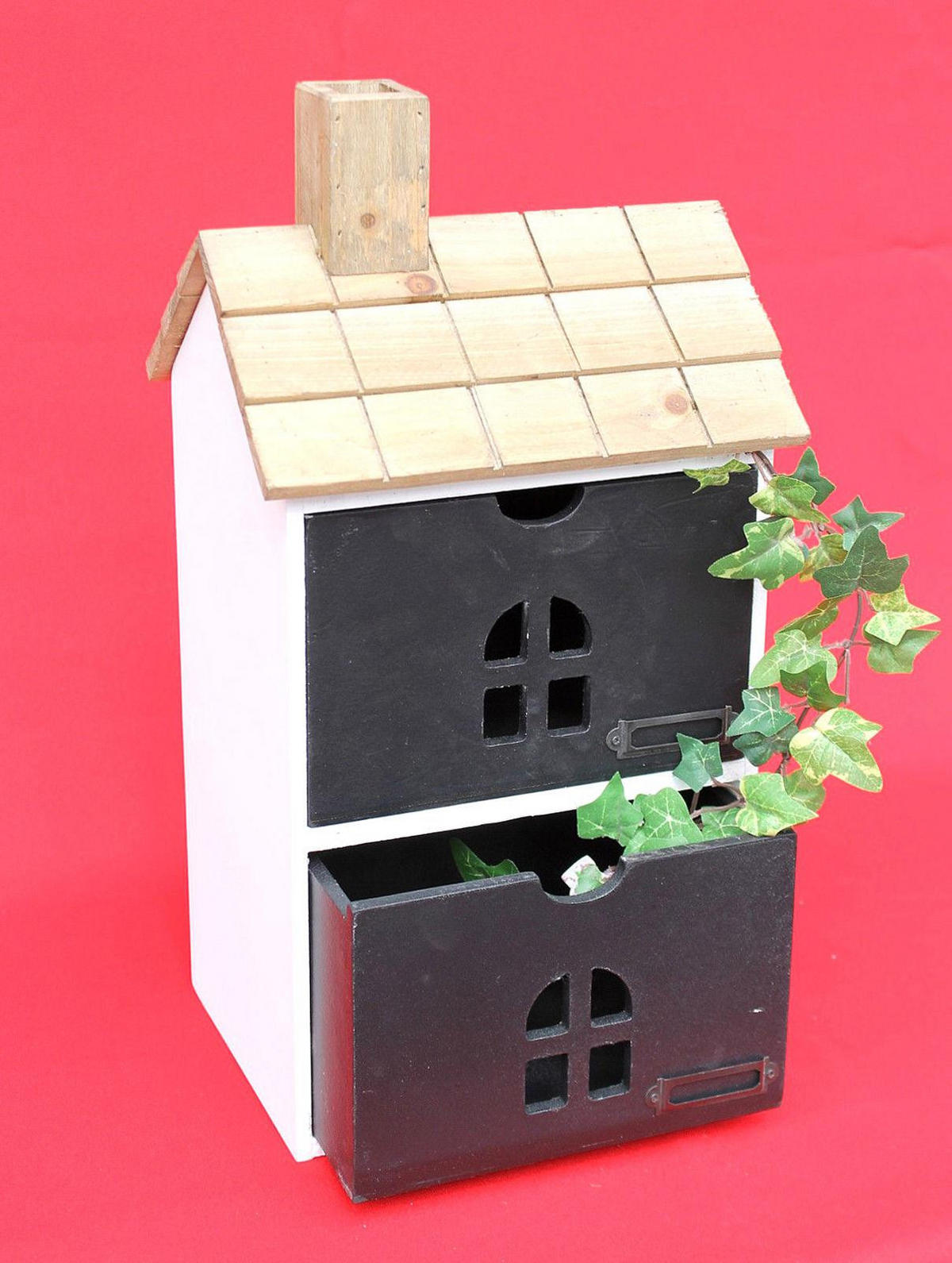 MINIKOMMODE Holz 22/17/43 cm - Weiß, Holz (22/43/17cm) - DanDiBo