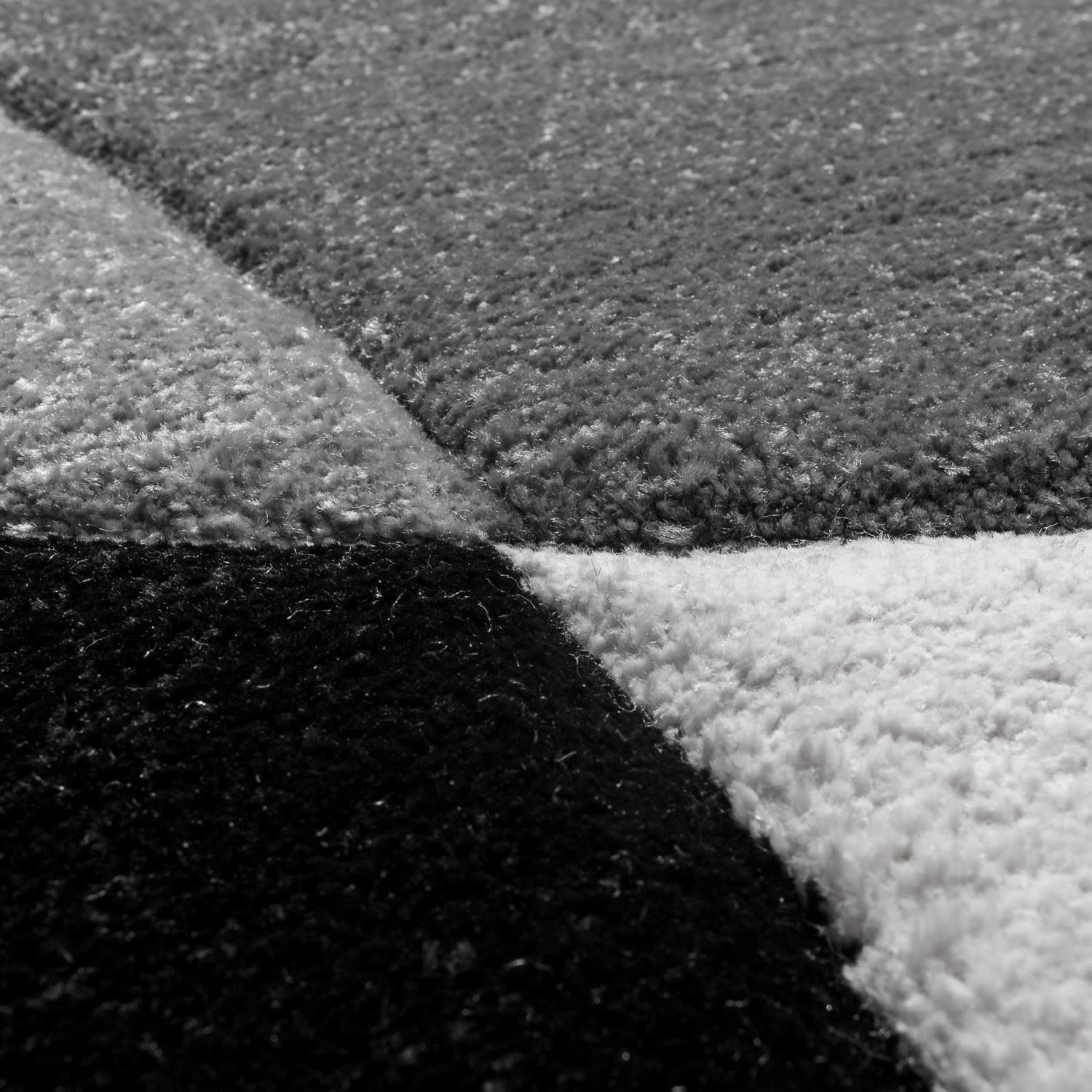 Thumbnail - Kadima Design Teppich, Schwarz, Textil, Abstrakt, Rechteckig, 200x290 cm, in verschiedenen Größen erhältlich, für Fußbod...