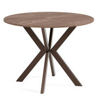 TISCH Braun EWA Ausziehbar - Walnussfarben/Braun, Holzwerkstoff (100/100/76cm) - Sepro Meble