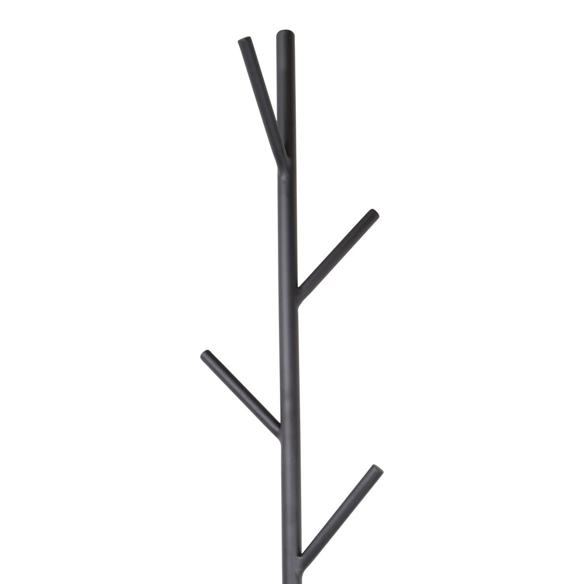 KLEIDERABLAGE Ben Schwarz - Schwarz, Metall (27/177/27cm) - LOFT42