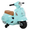 ELEKTRO KINDERMOTORRAD, Grün/ Rot/Weiß, Kunststoff-+ Metall - Grün, Metall (66.5/38/52cm) - HOMCOM