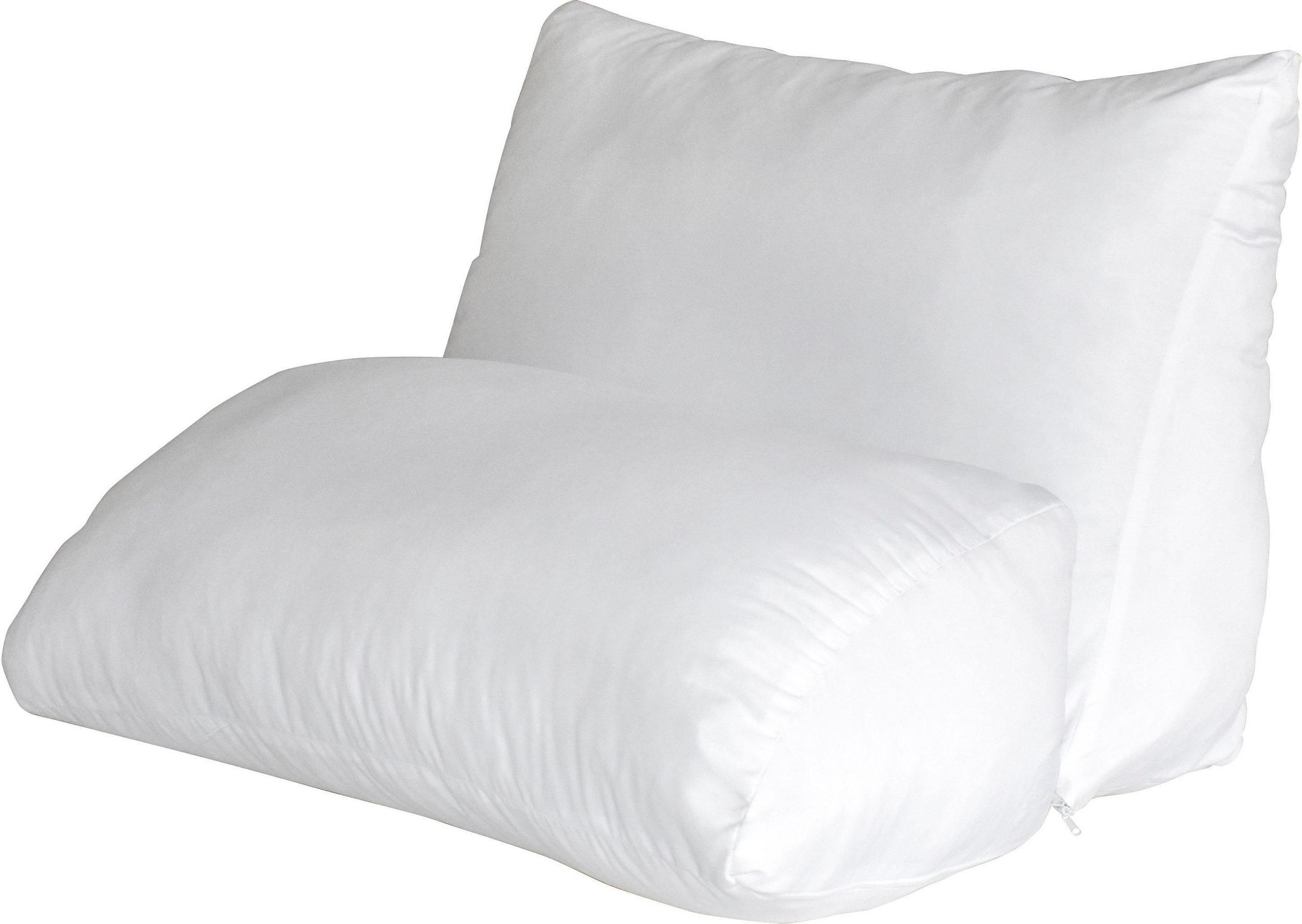 MULTIKISSEN 10in1, 2-tlg - Weiß, Textil (30/60cm) - JEKATEX
