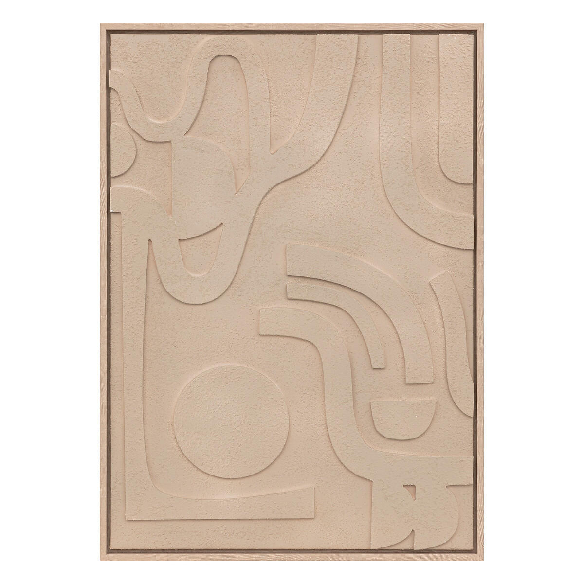 BILD mit Rahmen Azra 50/70 cm - Braun, Holzwerkstoff (50/70cm) - Atmosphera Createur d´interieur