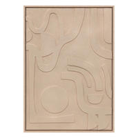 BILD mit Rahmen Azra 50/70 cm - Braun, Holzwerkstoff (50/70cm) - Atmosphera Createur d´interieur