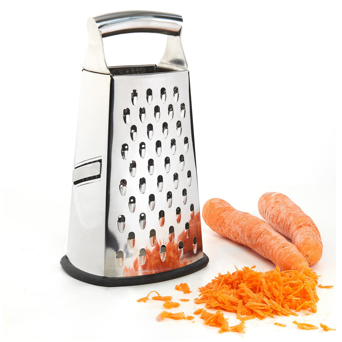 VIERKANTREIBE (5er Set) Menuett - Silberfarben, Metall (12/24/14cm) - Butlers