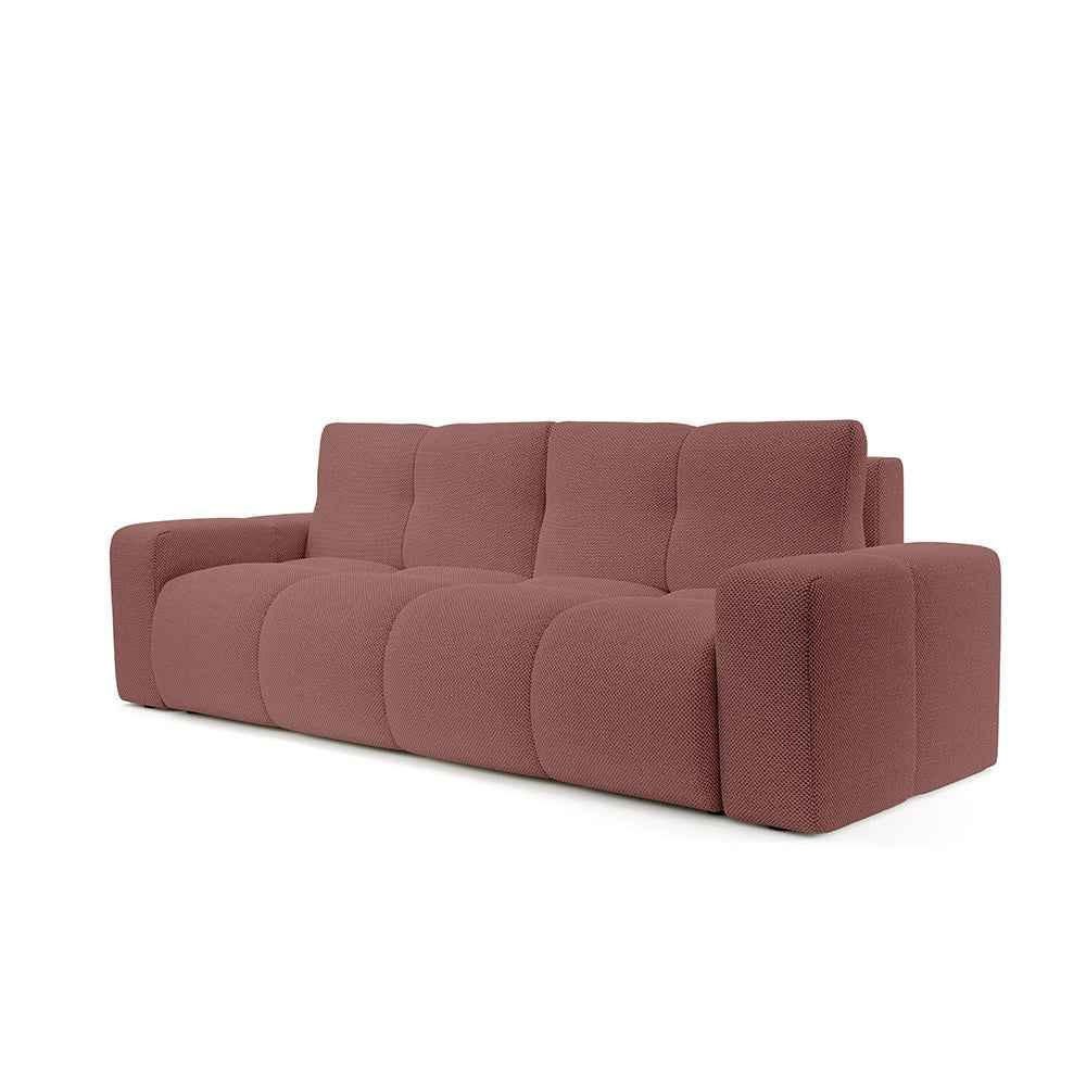 SOFA SOSO Multicolor - Multicolor, Textil (259/91/99cm) - Pillovely