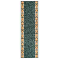 TEPPICHLÄUFER Anti-Rutsch Dunkelgrün rutschfest Gummiunterlage 67/200 cm - Dunkelgrün, Textil (67/200cm) - Tapiso