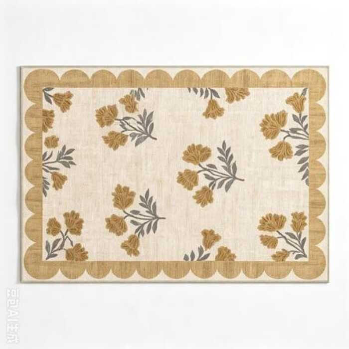 XXXLutz Teppich Beige 60x90 cm
