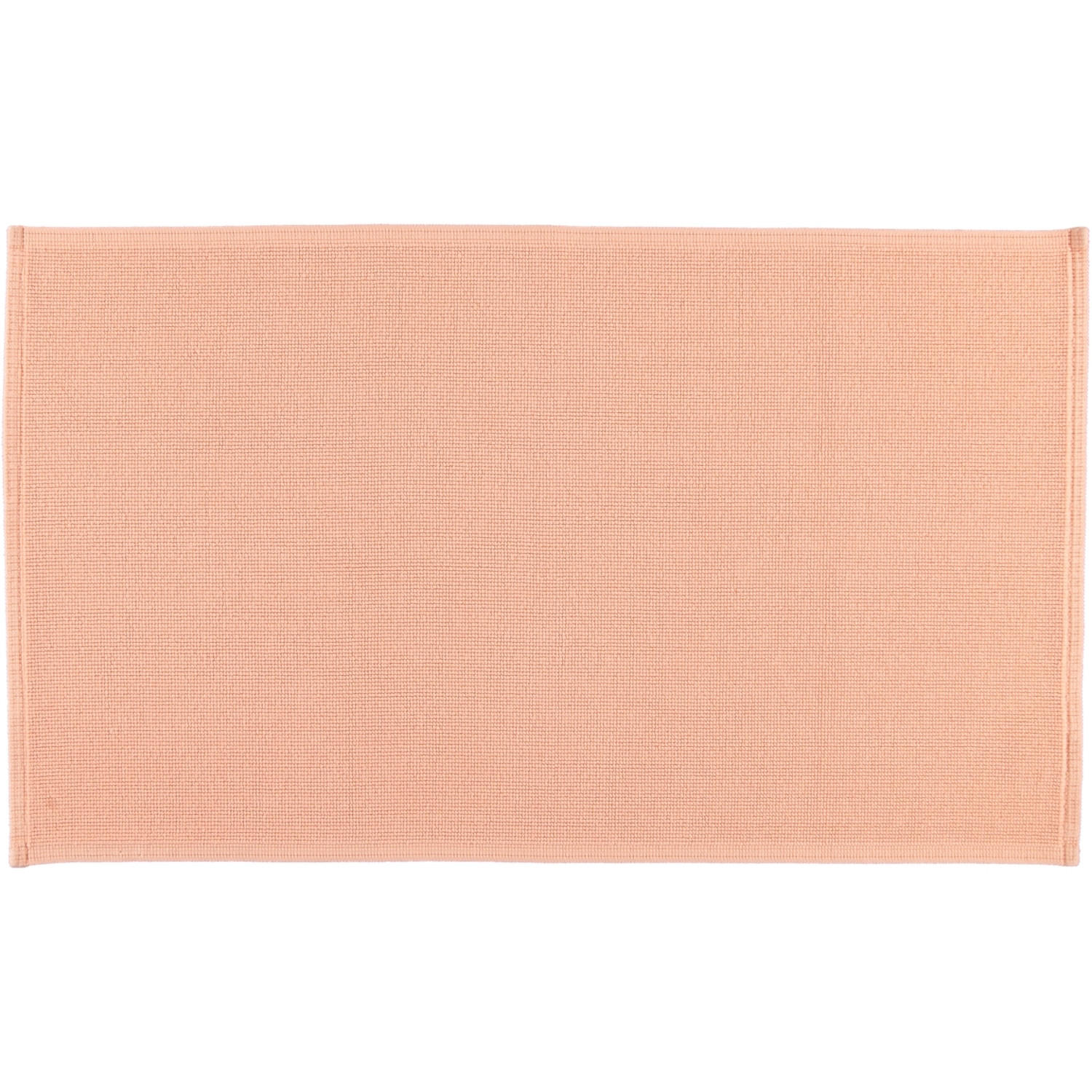 BADEMATTEN PLAIN PEACH - 405 - Orange, Textil (70/120cm) - Rhomtuft