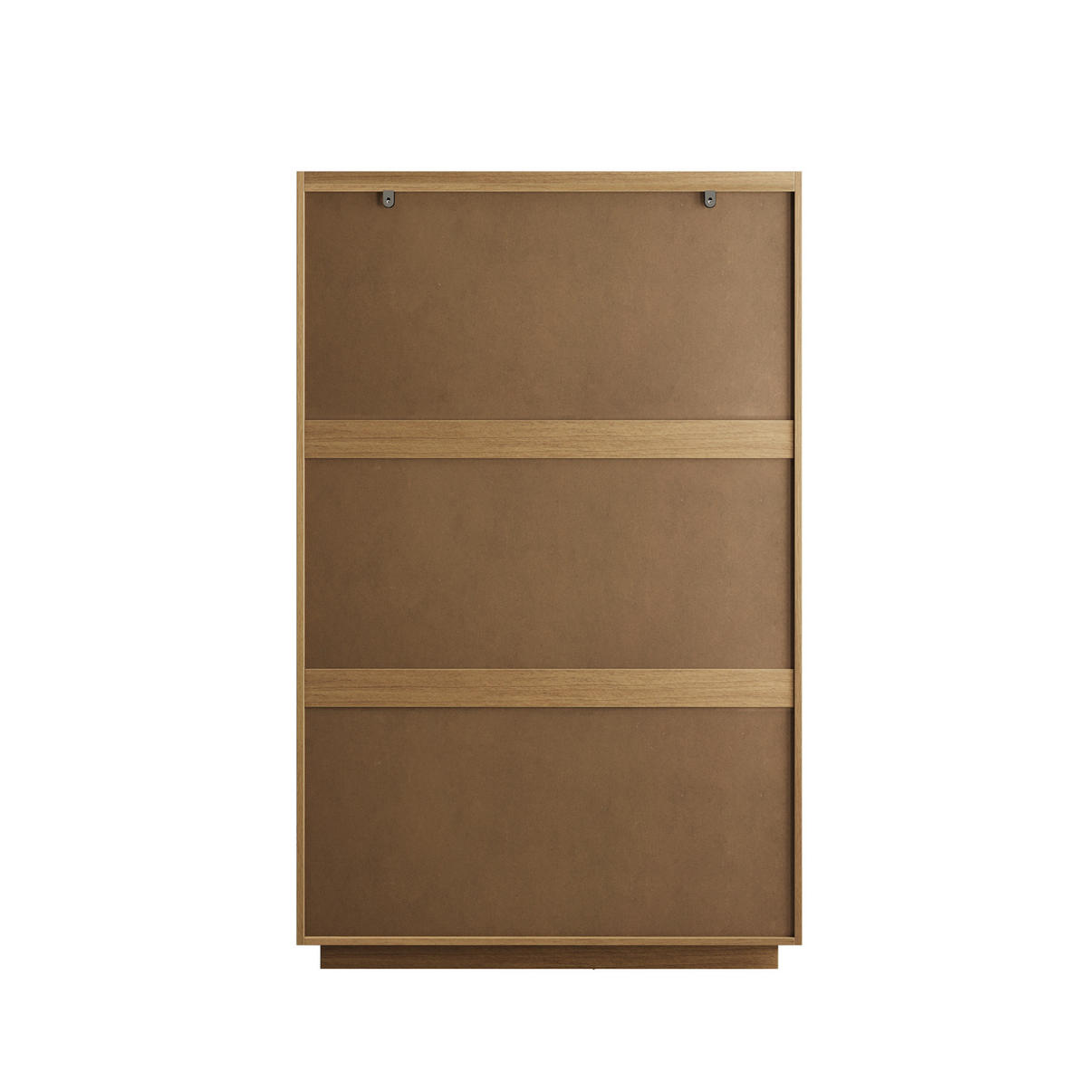 KOMMODE 80/48/127 cm aus MDF und Holzwerkstoff mit 6 Schubladen Eichefarben - Nussbaumfarben, Holzwerkstoff (80/127/48cm) - Modenvie