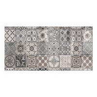 GLASPLATTE für Kamin 100x50 cm - Schwarz, Glas (100/50/0.4cm) - TULUP