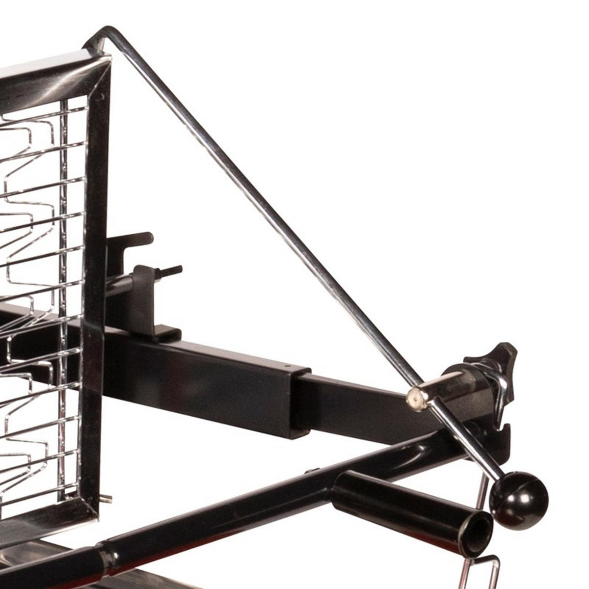HOLZKOHLEGRILL Raymond Schwarz - Schwarz, Metall (86/100.5/71cm) - Somagic