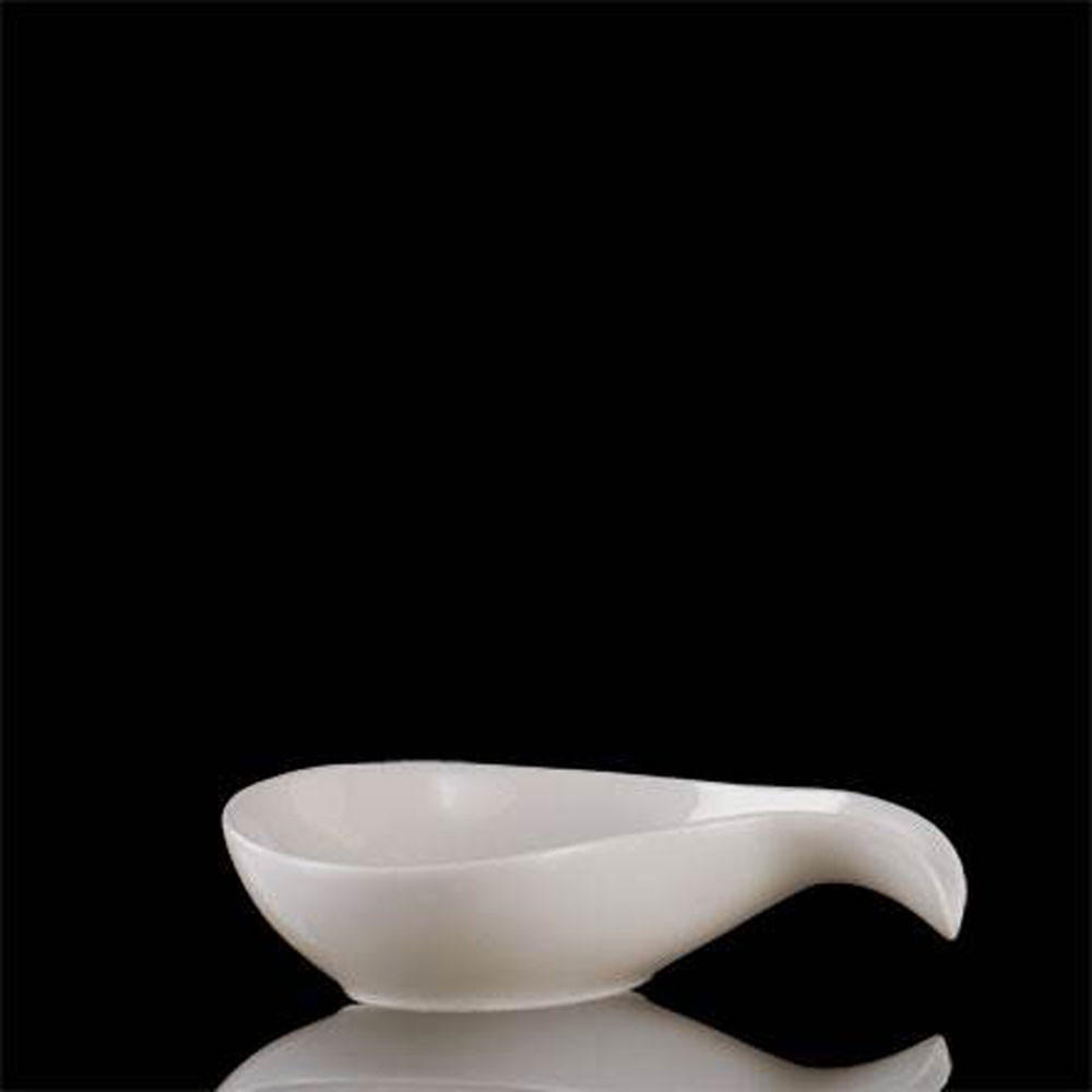 KÜNSTLERSCHALE 15 cm Porzellan Calabasse weiß - Weiß, Keramik (4cm) - Goebel
